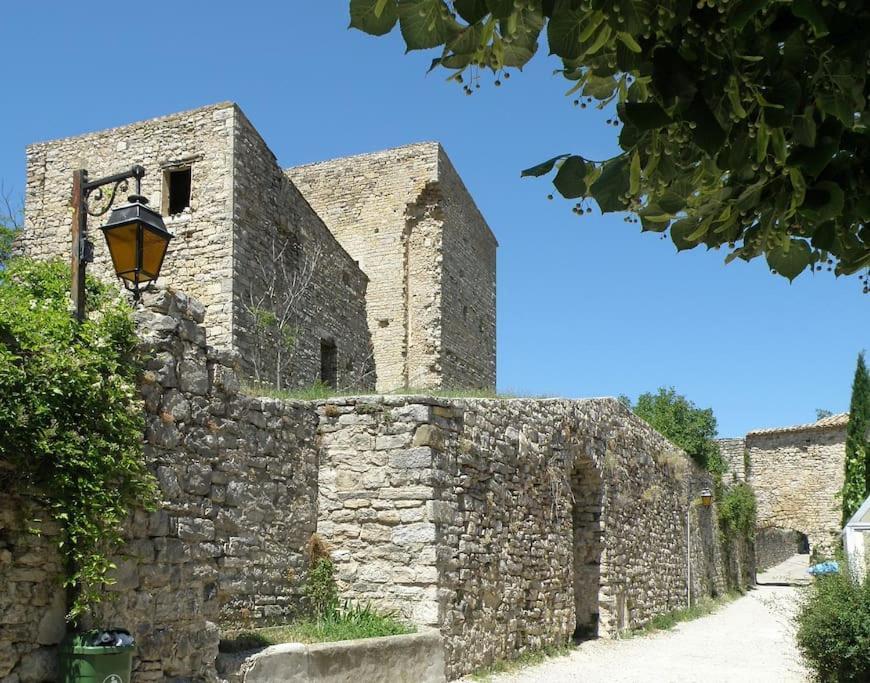 Le Mazet Sainte-Jalle, Piscine Chauffee, Jardin Clos, Barbecue En Baronnies Provencales Dış mekan fotoğraf