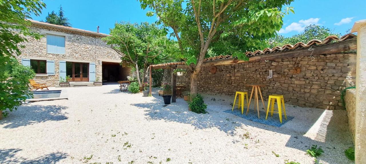 Le Mazet Sainte-Jalle, Piscine Chauffee, Jardin Clos, Barbecue En Baronnies Provencales Dış mekan fotoğraf
