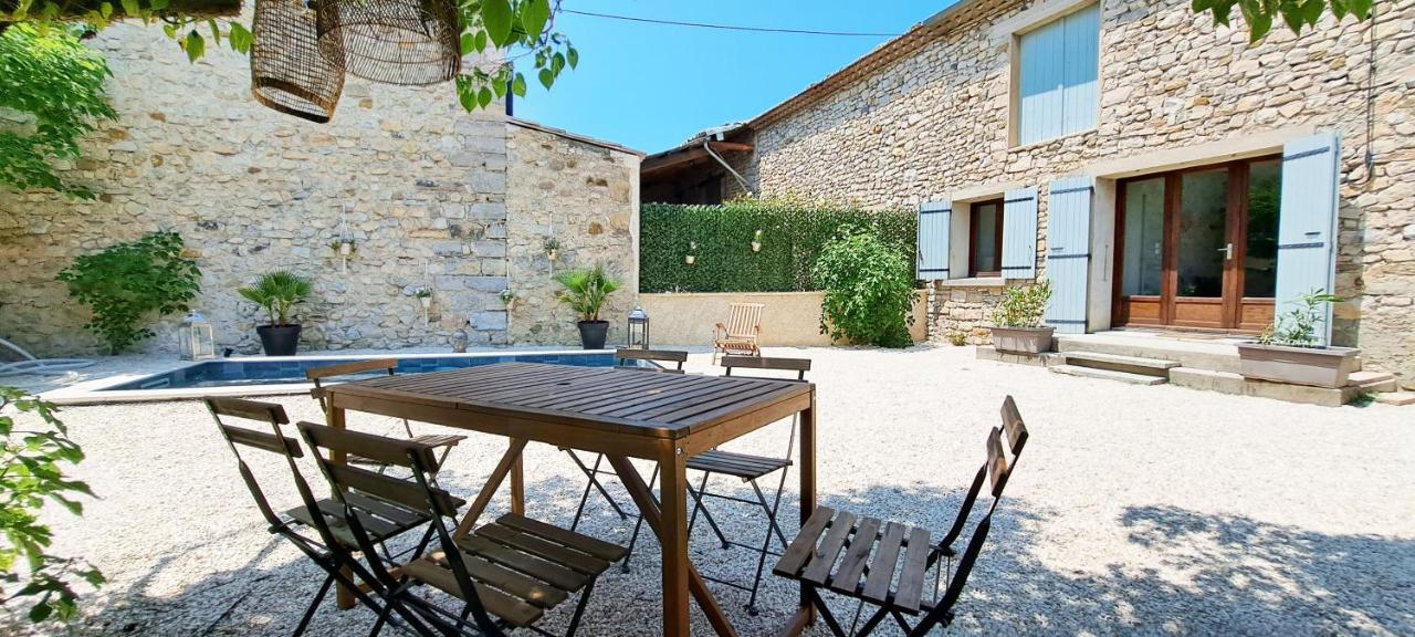 Le Mazet Sainte-Jalle, Piscine Chauffee, Jardin Clos, Barbecue En Baronnies Provencales Dış mekan fotoğraf