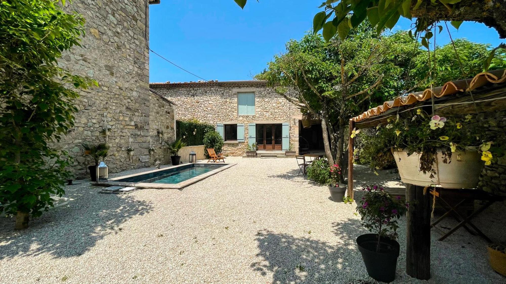 Le Mazet Sainte-Jalle, Piscine Chauffee, Jardin Clos, Barbecue En Baronnies Provencales Dış mekan fotoğraf