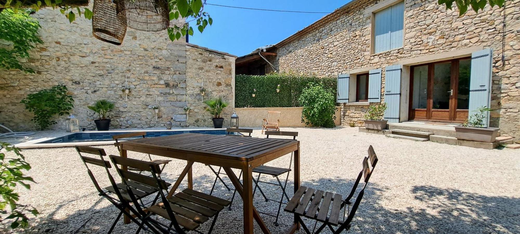 Le Mazet Sainte-Jalle, Piscine Chauffee, Jardin Clos, Barbecue En Baronnies Provencales Dış mekan fotoğraf